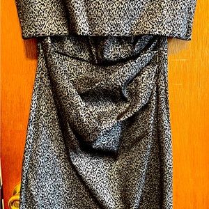 Animal print off the shoulder. NWT size 10. Stunning look